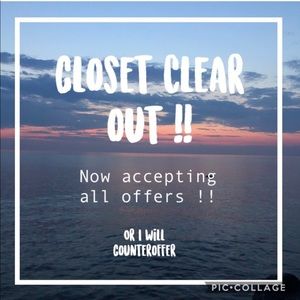 All offers welcome!!